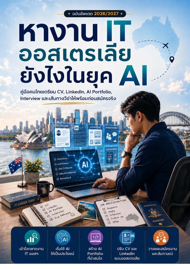 หางาน IT ออสเตรเลียยังไงในยุค AI