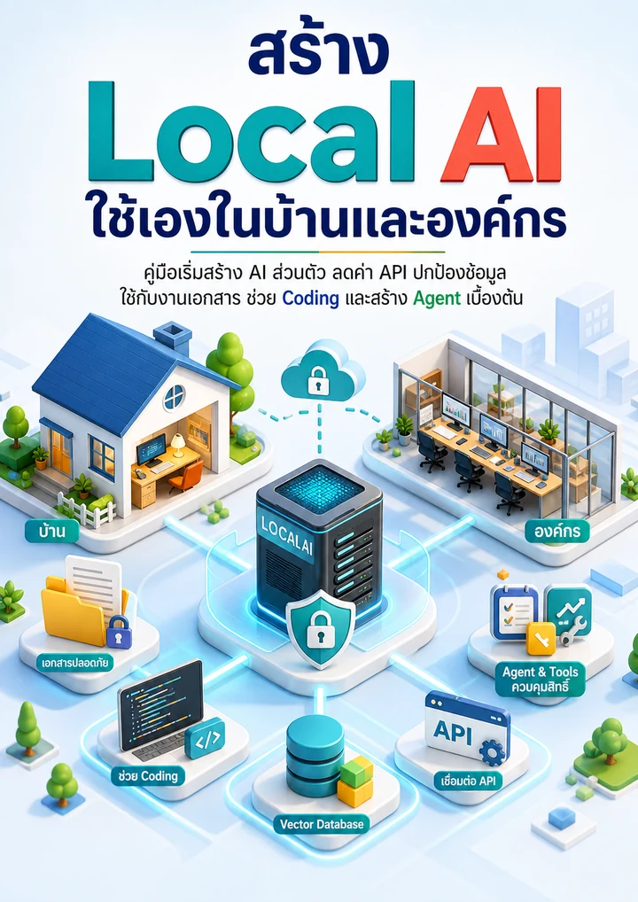 คู่มือเริ่มต้น Local AI สำหรับใช้งานส่วนตัวและองค์กร